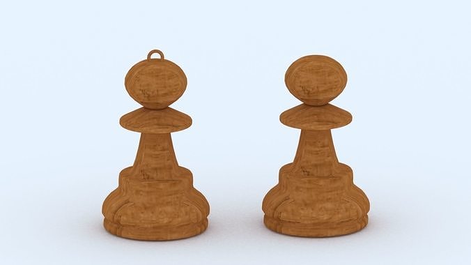 chess pawn 3D print model