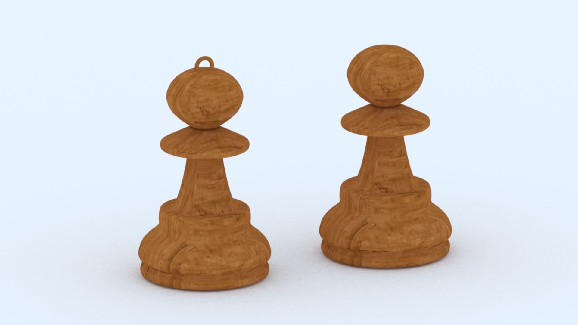 chess pawn 3D print model_3