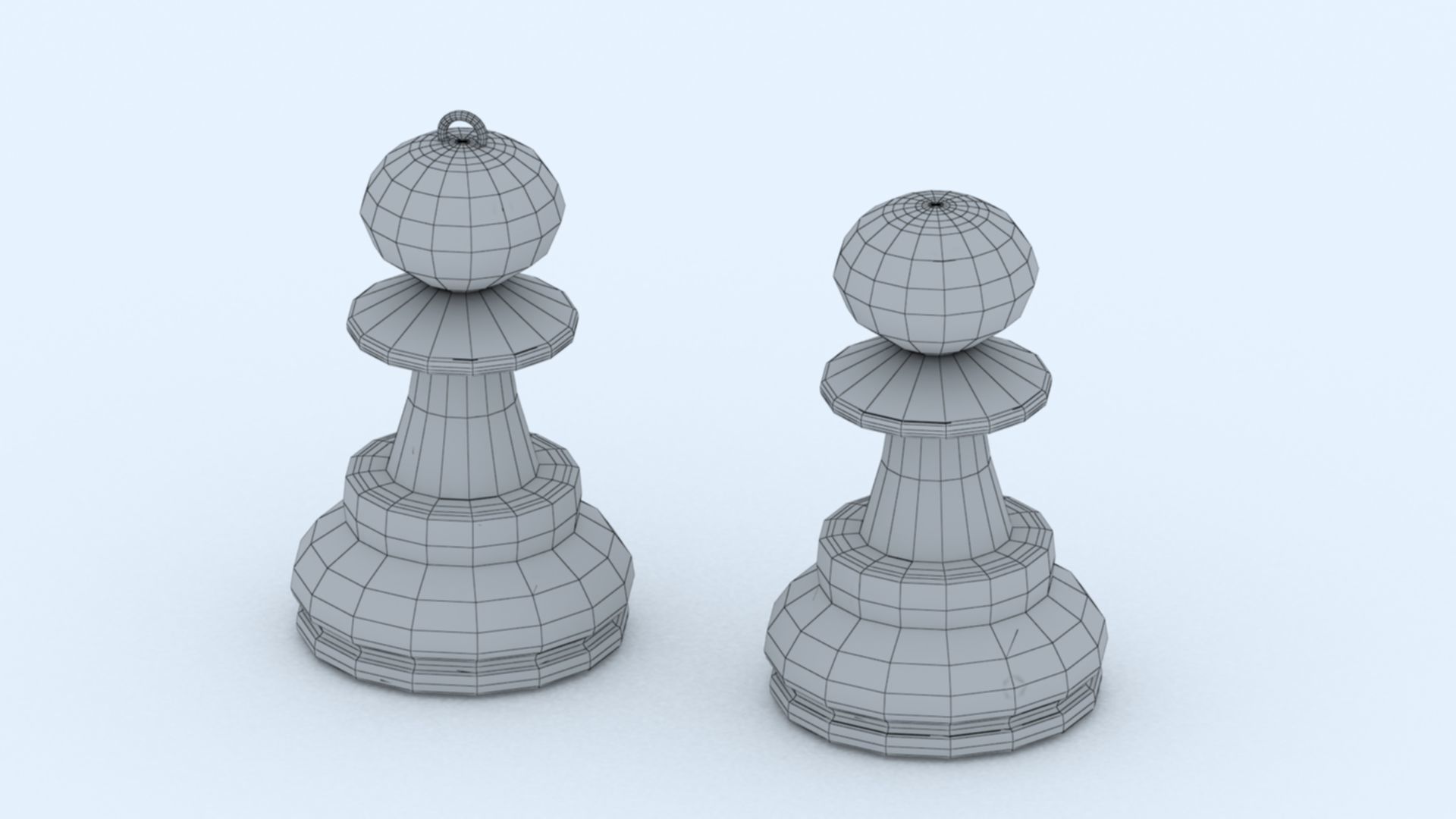 chess pawn 3D print model_10