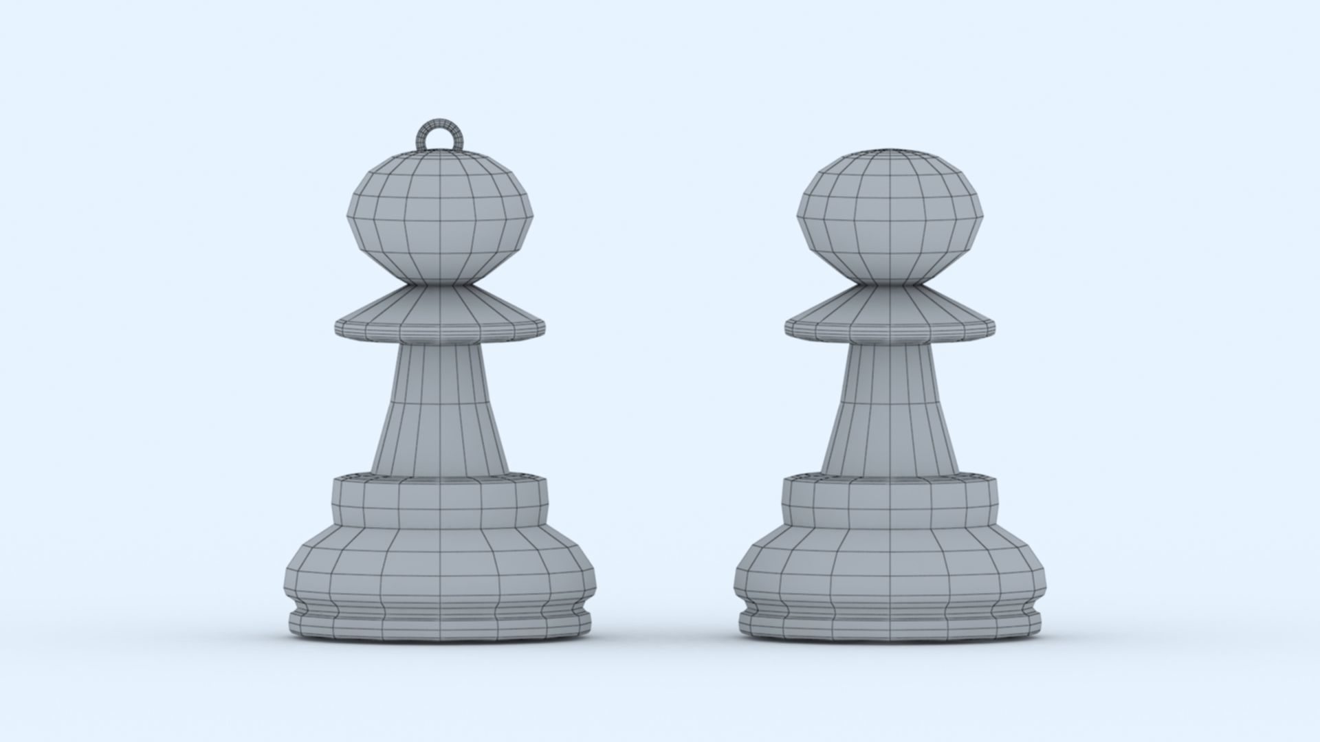 chess pawn 3D print model_9