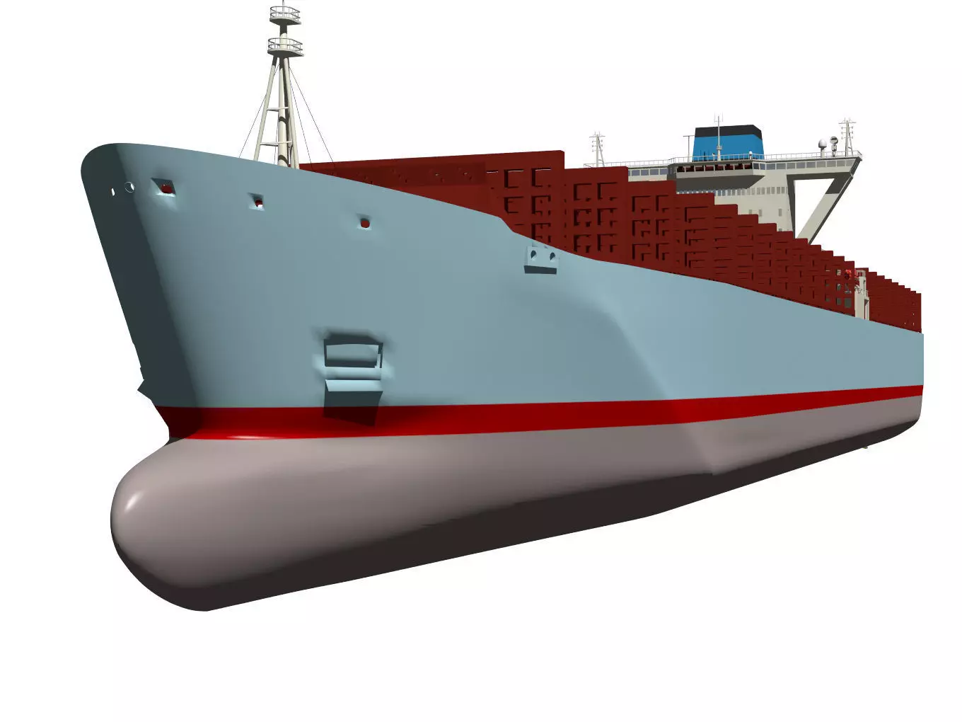 container ship 3D model_14