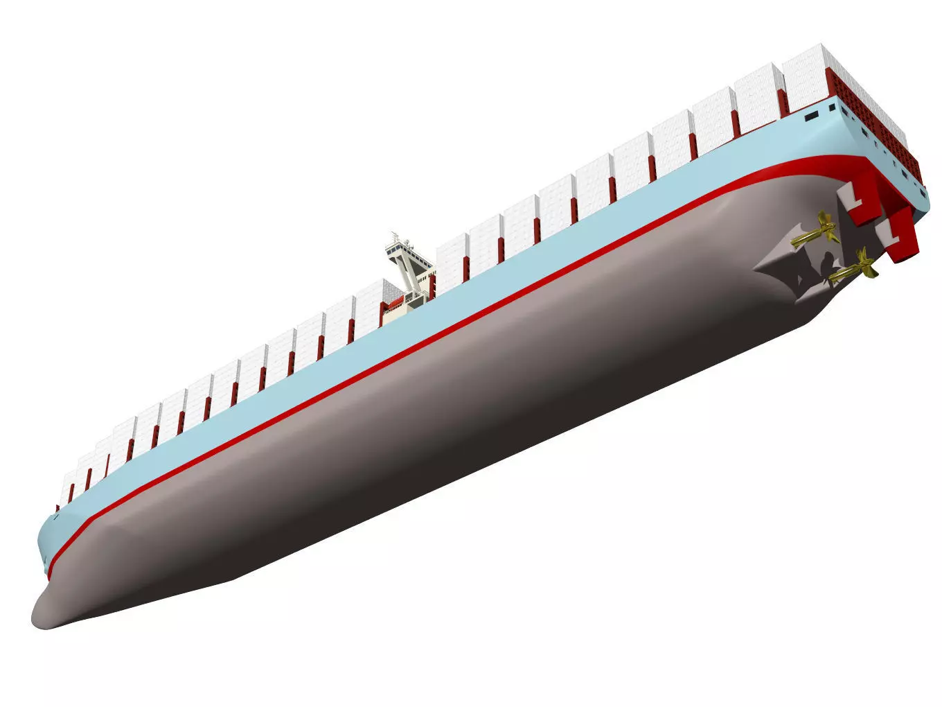 container ship 3D model_11