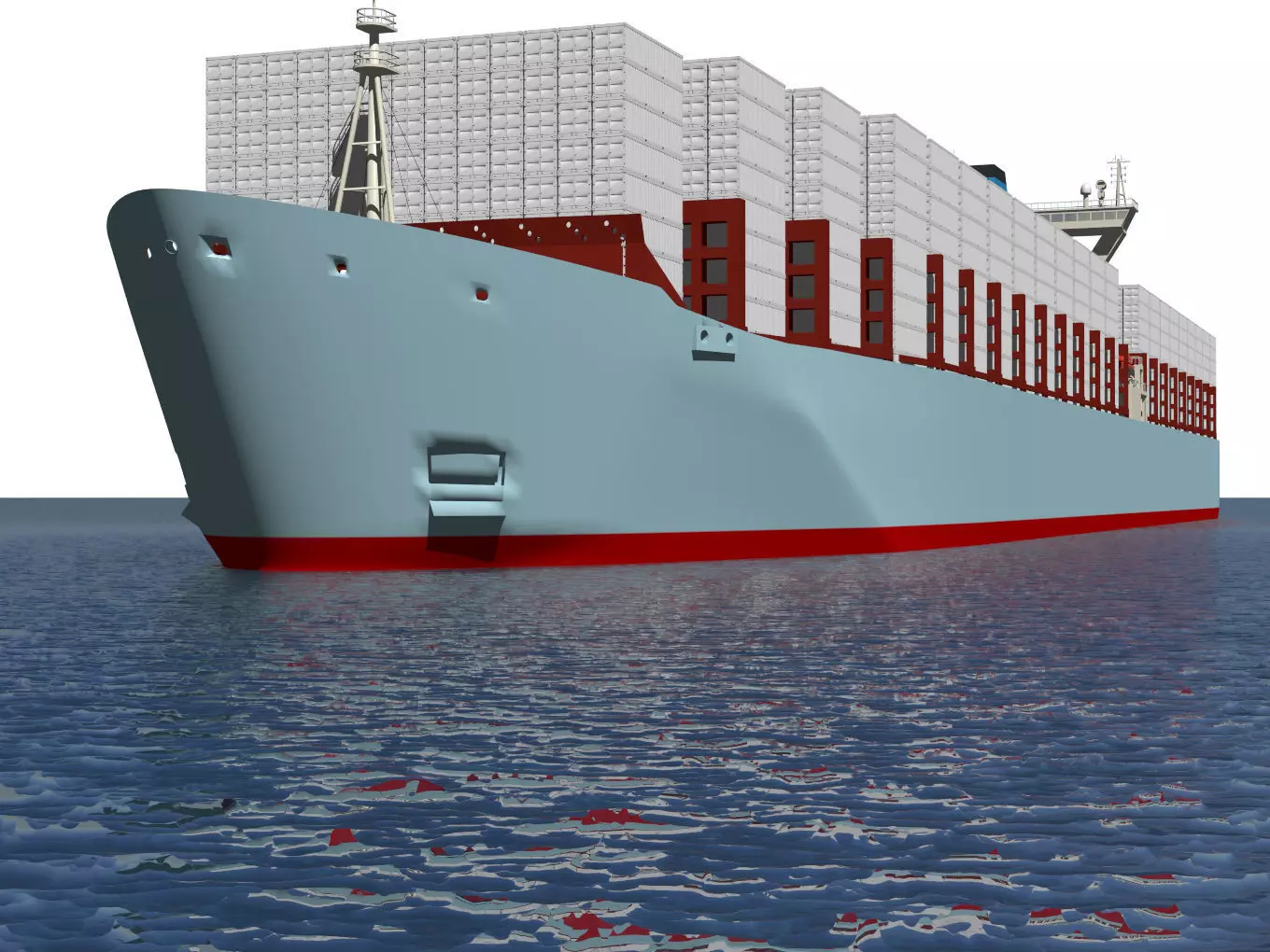 container ship 3D model_15