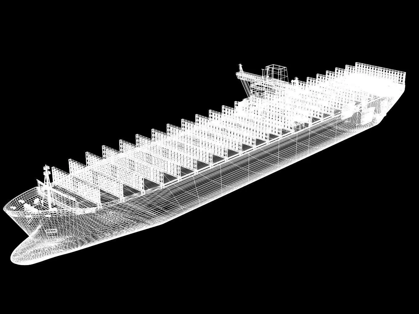 container ship 3D model_17