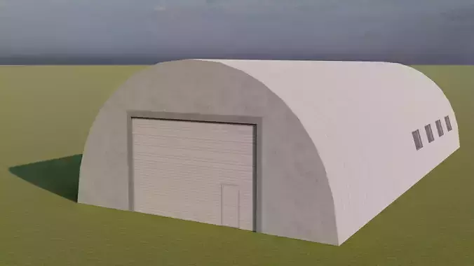 Metal Hangar SemiCircle Form