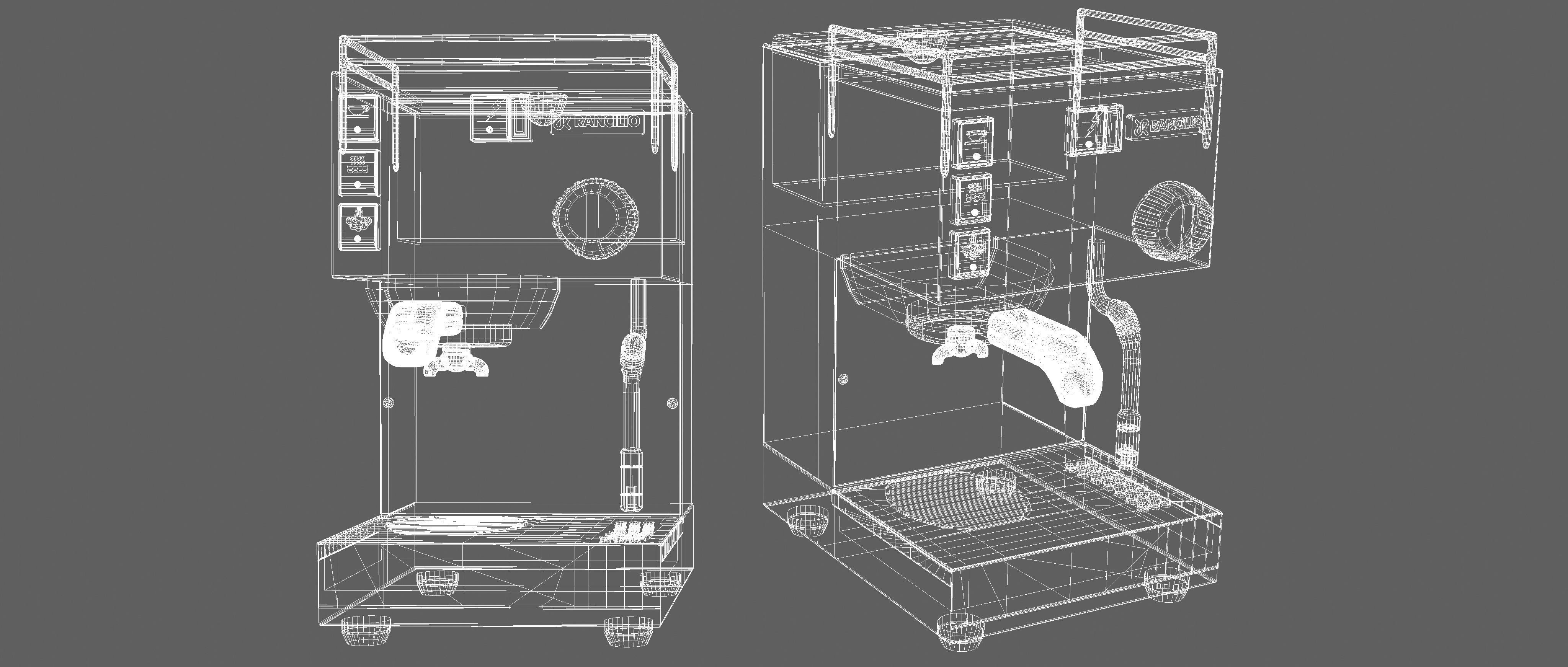 Rancilio Espresso Machine 3D model_6