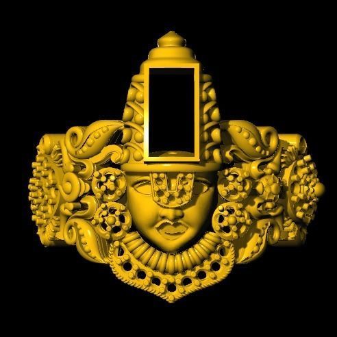 Balaji ring  3D print model_3