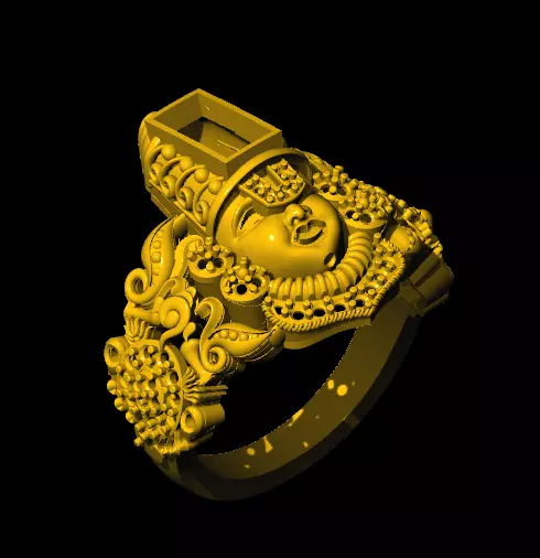 Balaji ring  3D print model_0
