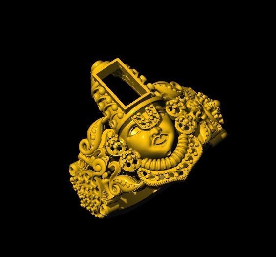Balaji ring  3D print model_1