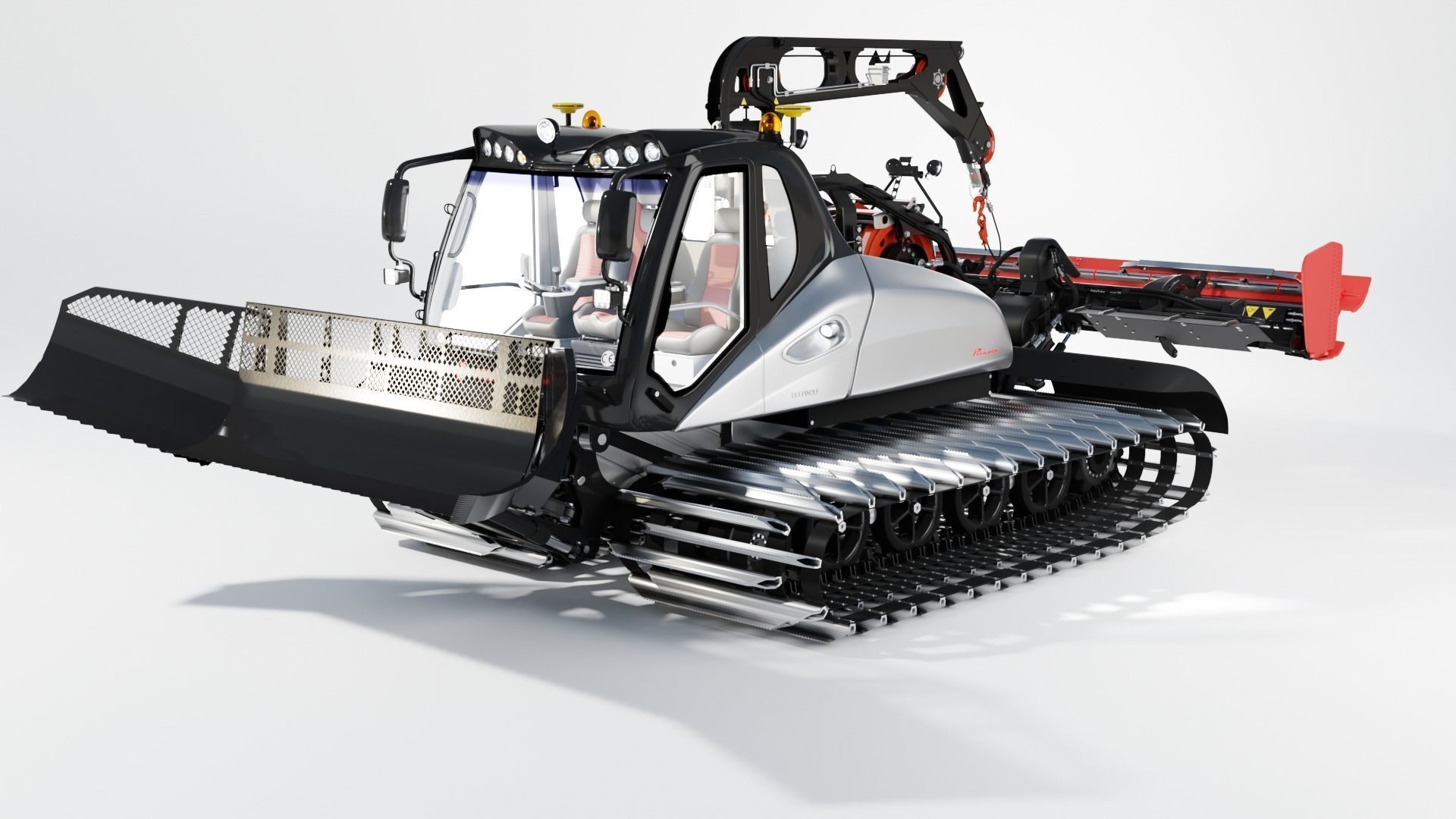 Prinoth Leitwolf Snow Groomer 3D model_19
