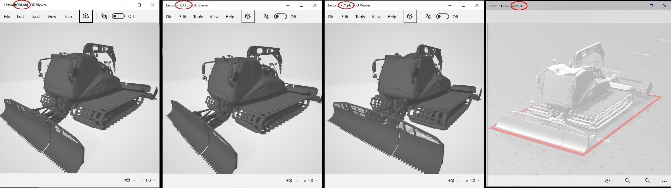 Prinoth Leitwolf Snow Groomer 3D model_25