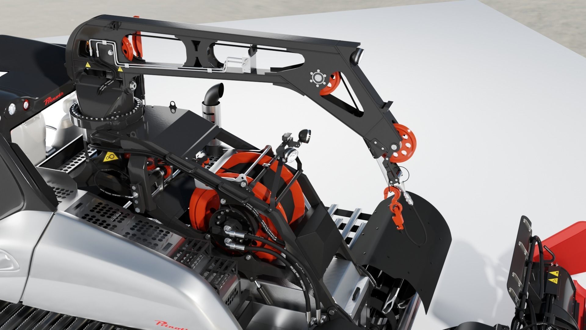 Prinoth Leitwolf Snow Groomer 3D model_8