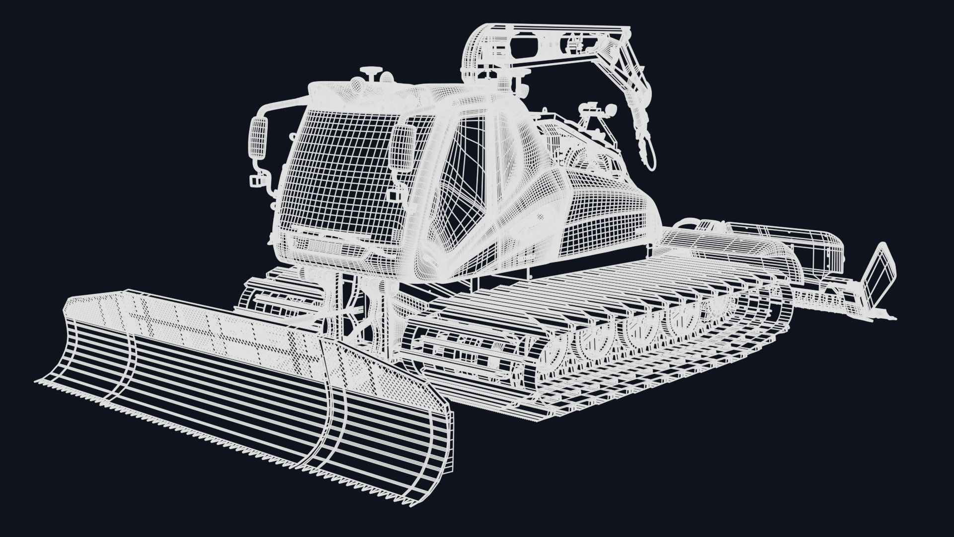 Prinoth Leitwolf Snow Groomer 3D model_24