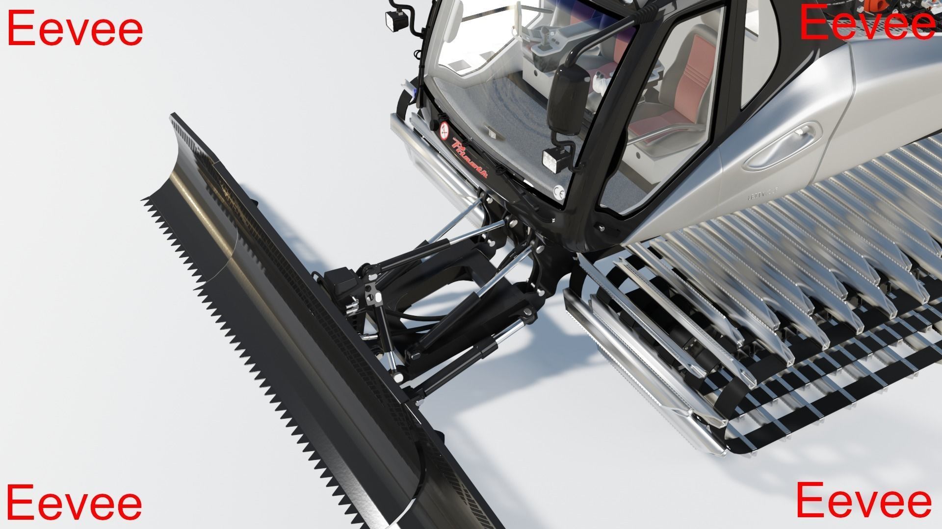 Prinoth Leitwolf Snow Groomer 3D model_23