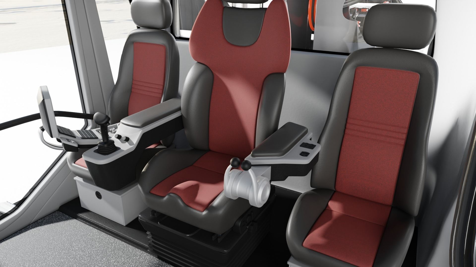 Prinoth Leitwolf Snow Groomer 3D model_12