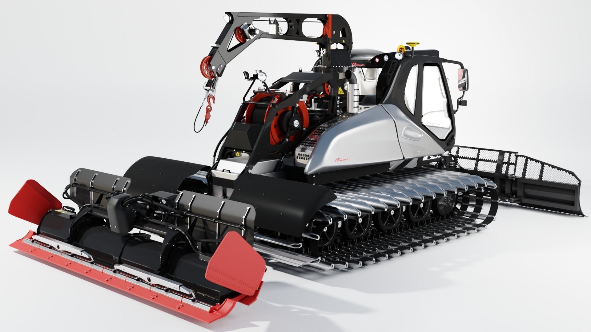 Prinoth Leitwolf Snow Groomer 3D model_4