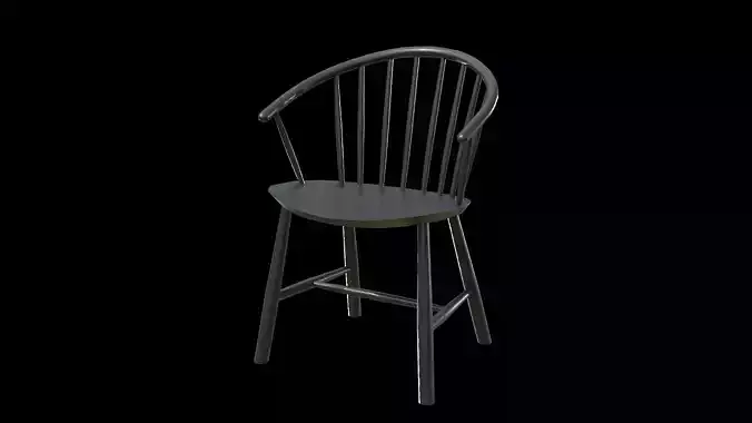Johansson J64 Chair-BlackAsh wood