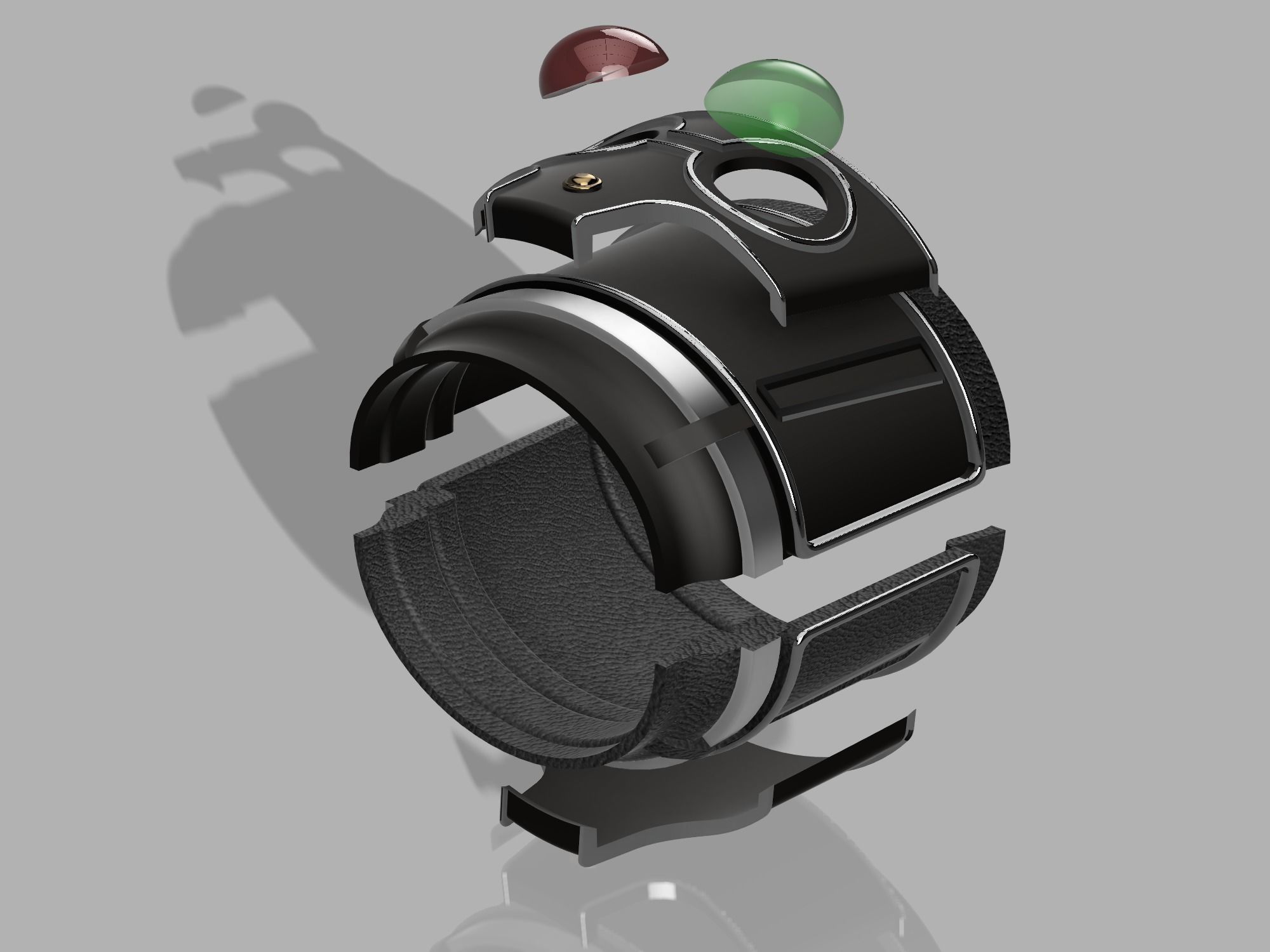 Final Fantasy 7 Remake Tifa Right Gauntlet Cuff 3D print model_1