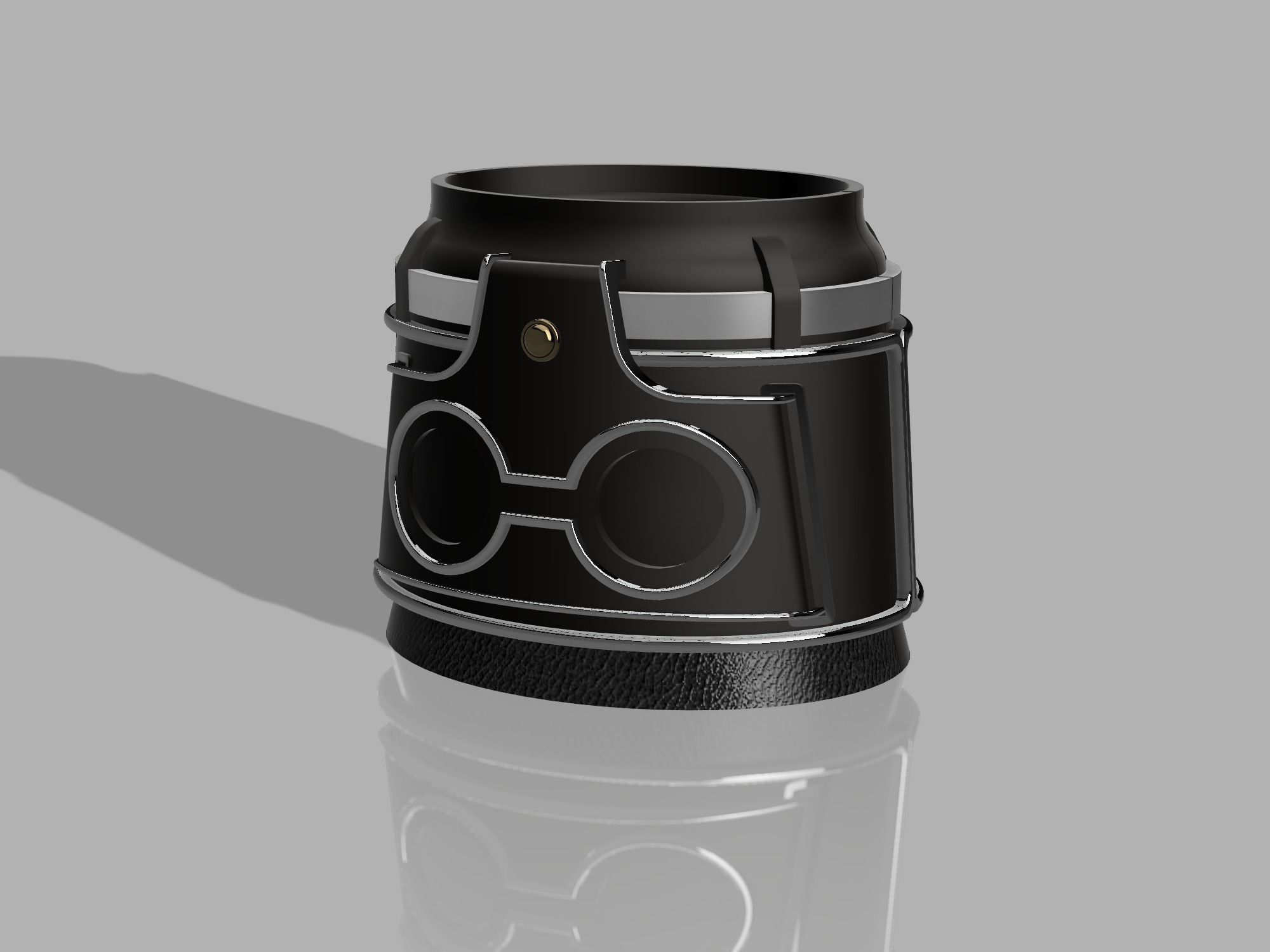 Final Fantasy 7 Remake Tifa Right Gauntlet Cuff 3D print model_5