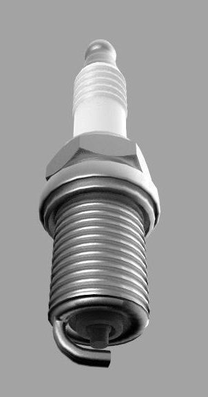 Spark Plug 3D model_2