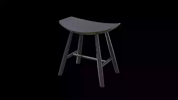 Johansson J63 Stool BlackAsh