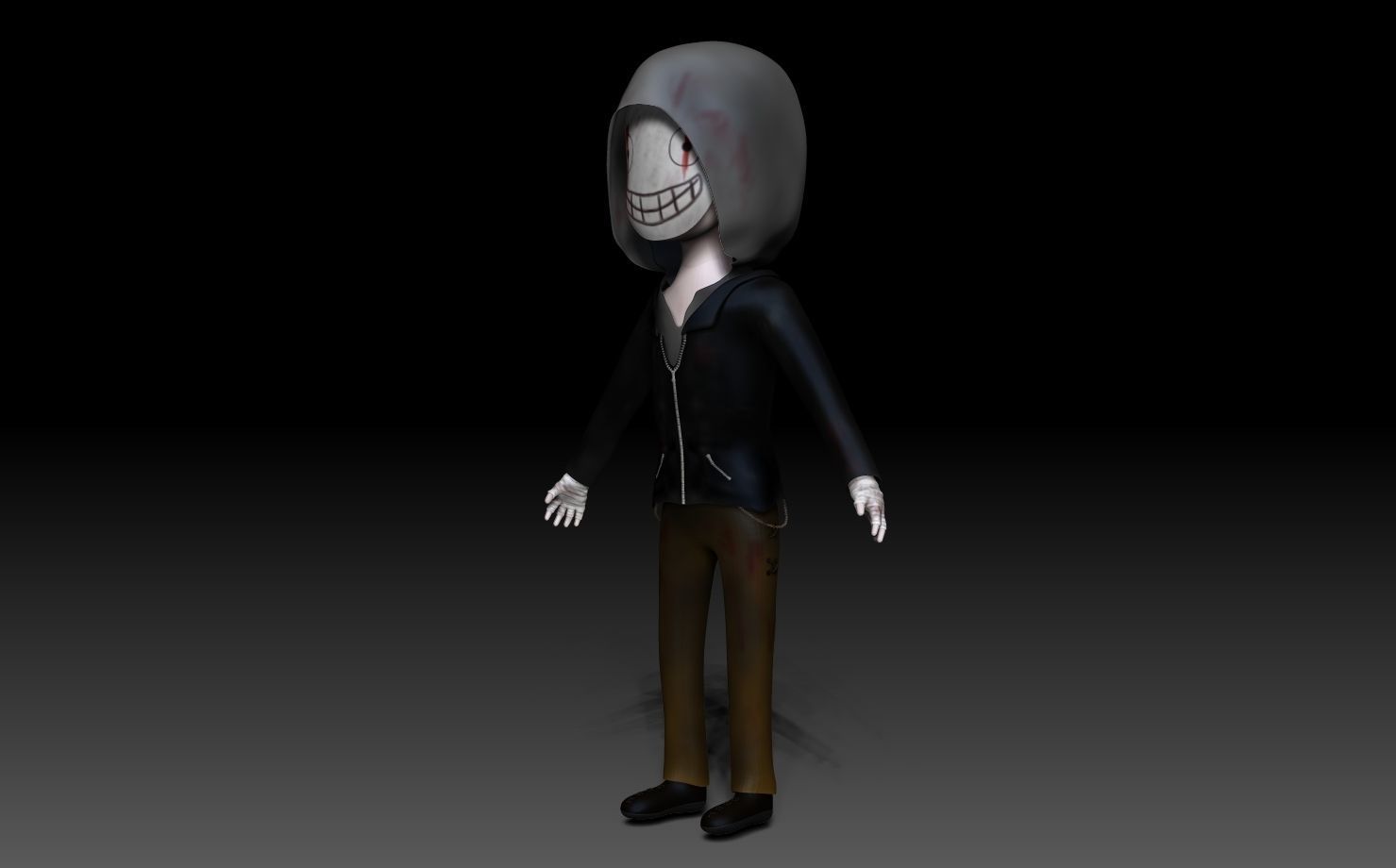 Legion killer Low-poly 3D model_1