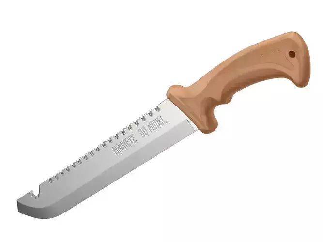 Machete With Ergonomic Handle