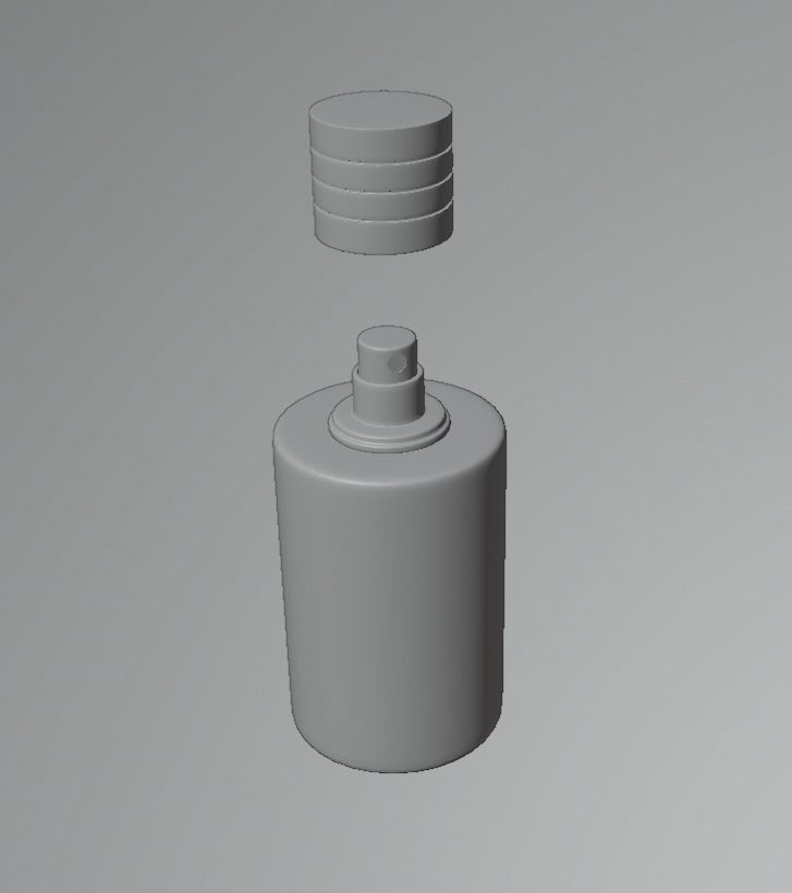 Dior Sauvage Bottle 3D model_2