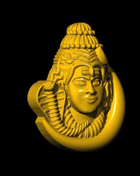 Lord siva  3D print model_2