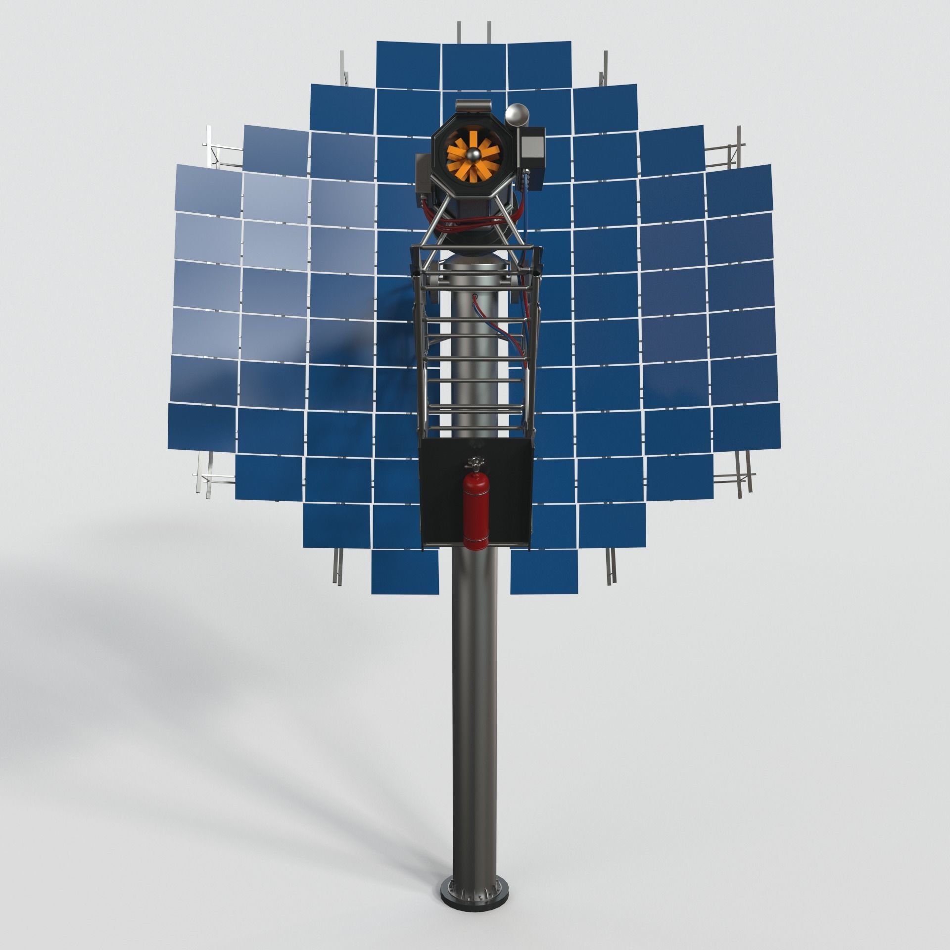 Solar Panel 3D model_2