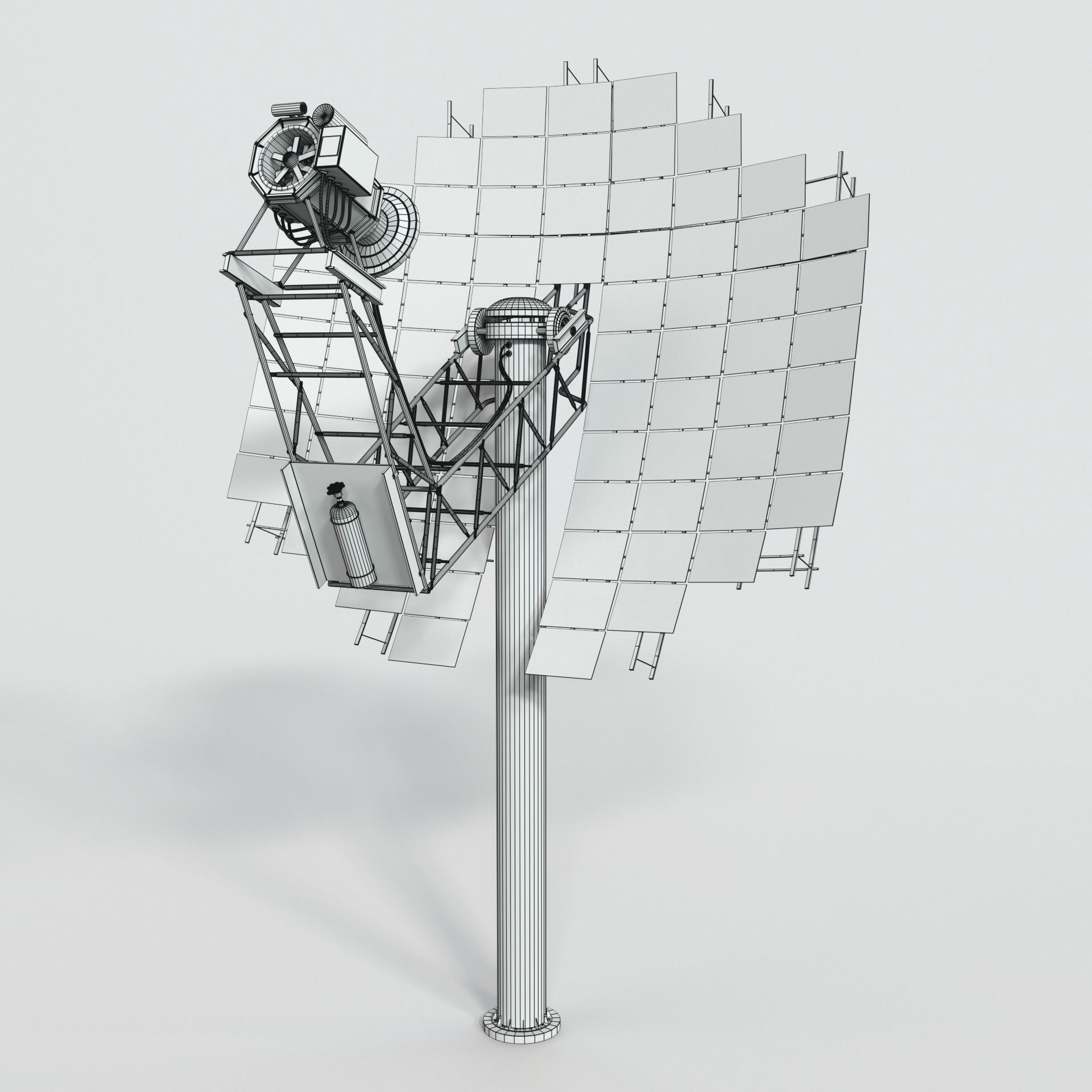 Solar Panel 3D model_5