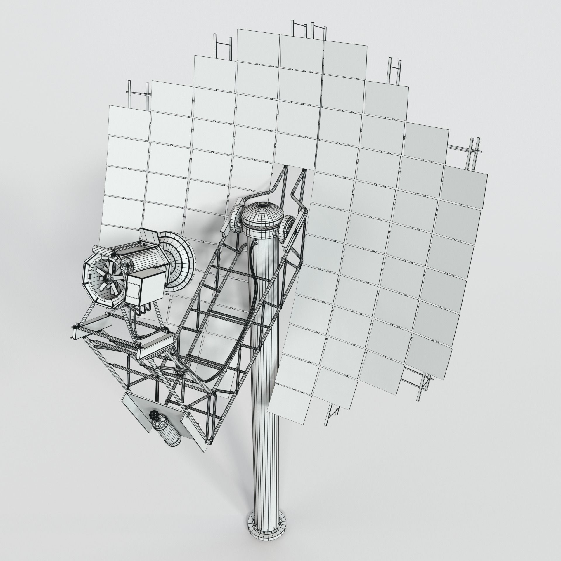 Solar Panel 3D model_6