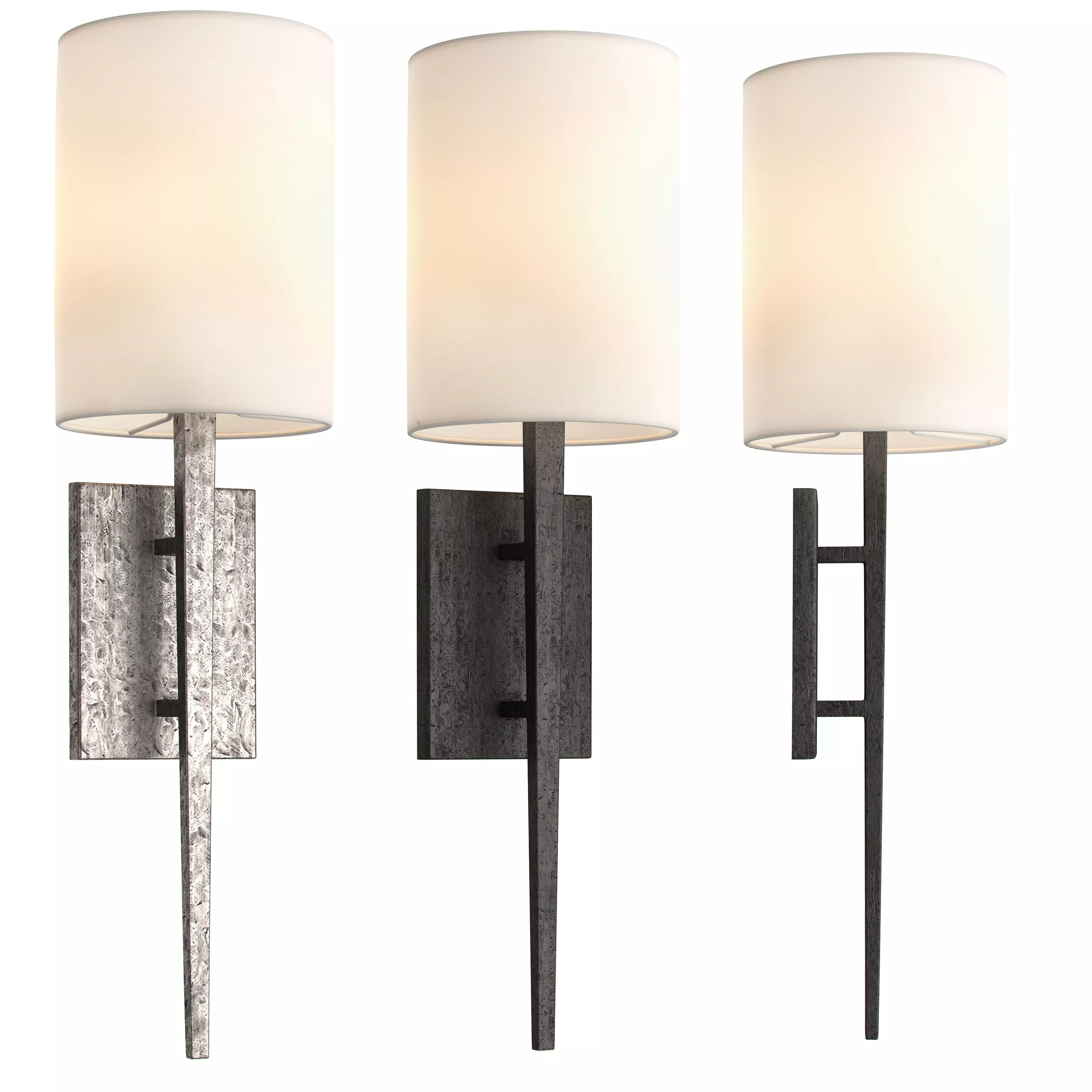 RESTORATION HARDWARE WRIGHT SCONCES 3D model_0