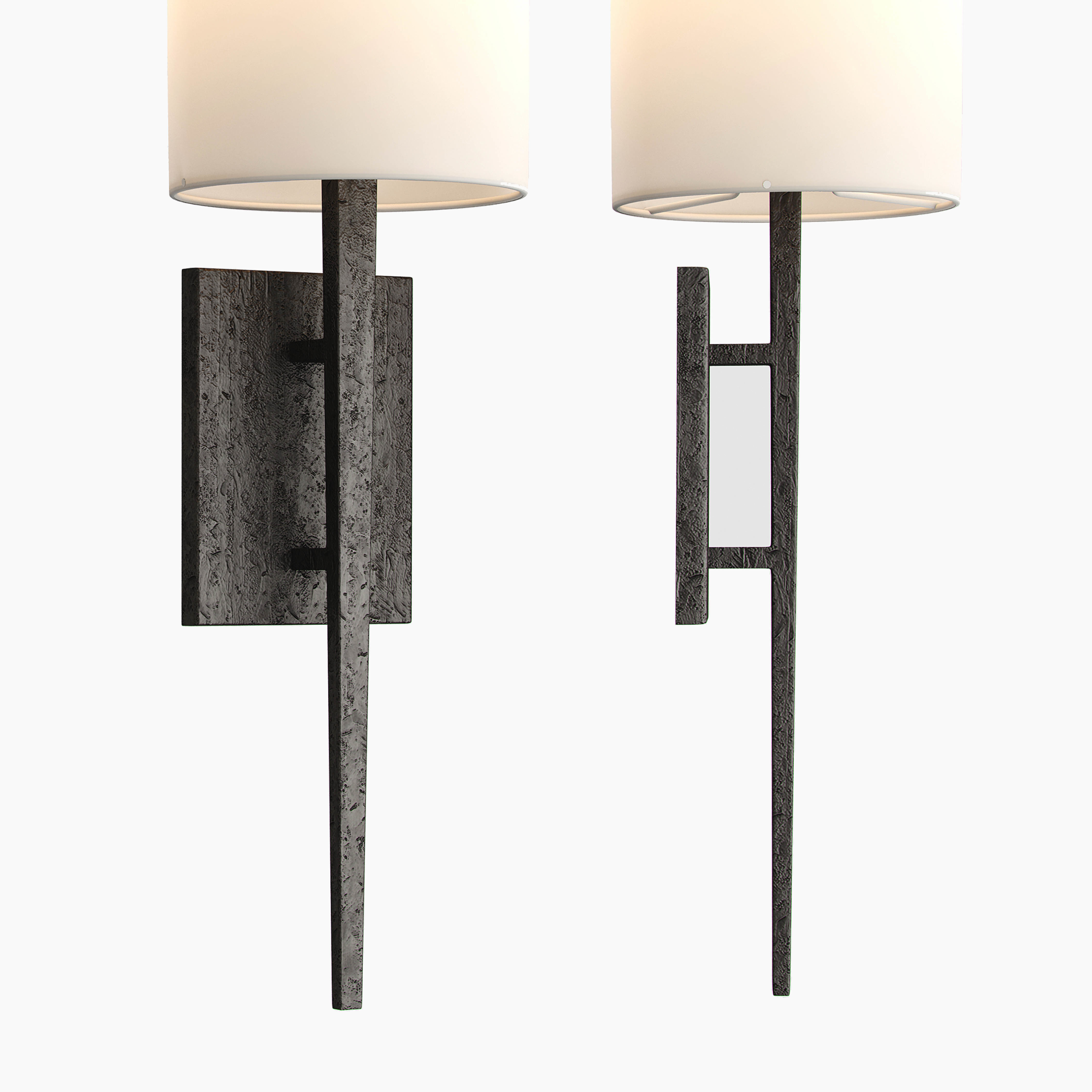 RESTORATION HARDWARE WRIGHT SCONCES 3D model_2