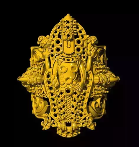 Balaji ring with garuda 