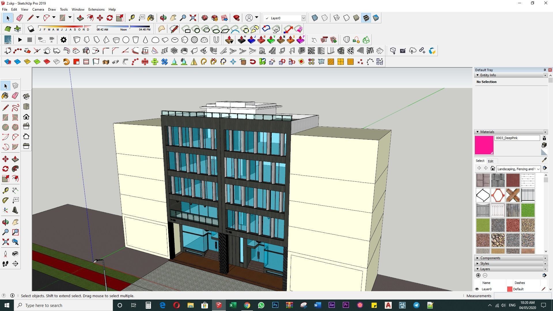 Corporate office 3d model 3D model_2