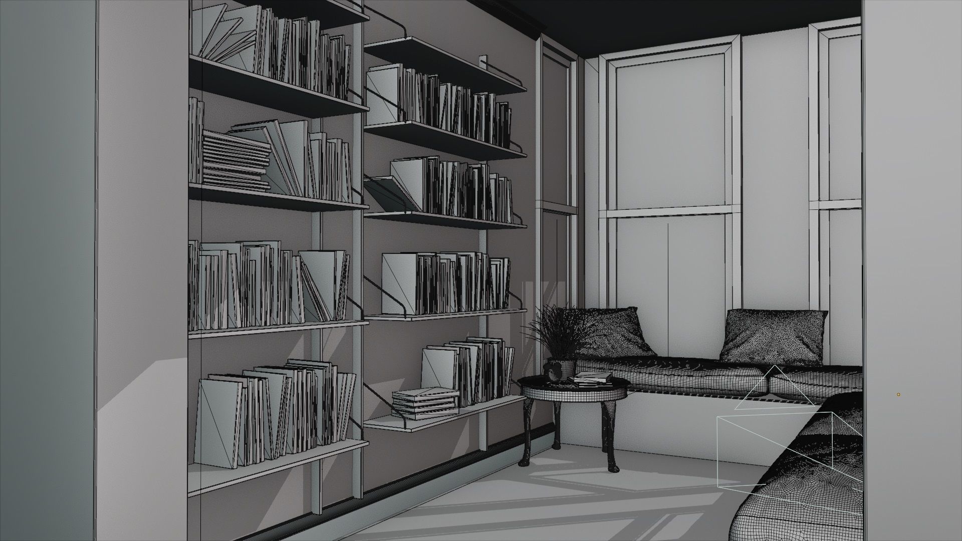 Cozy Room Free 3D model_5