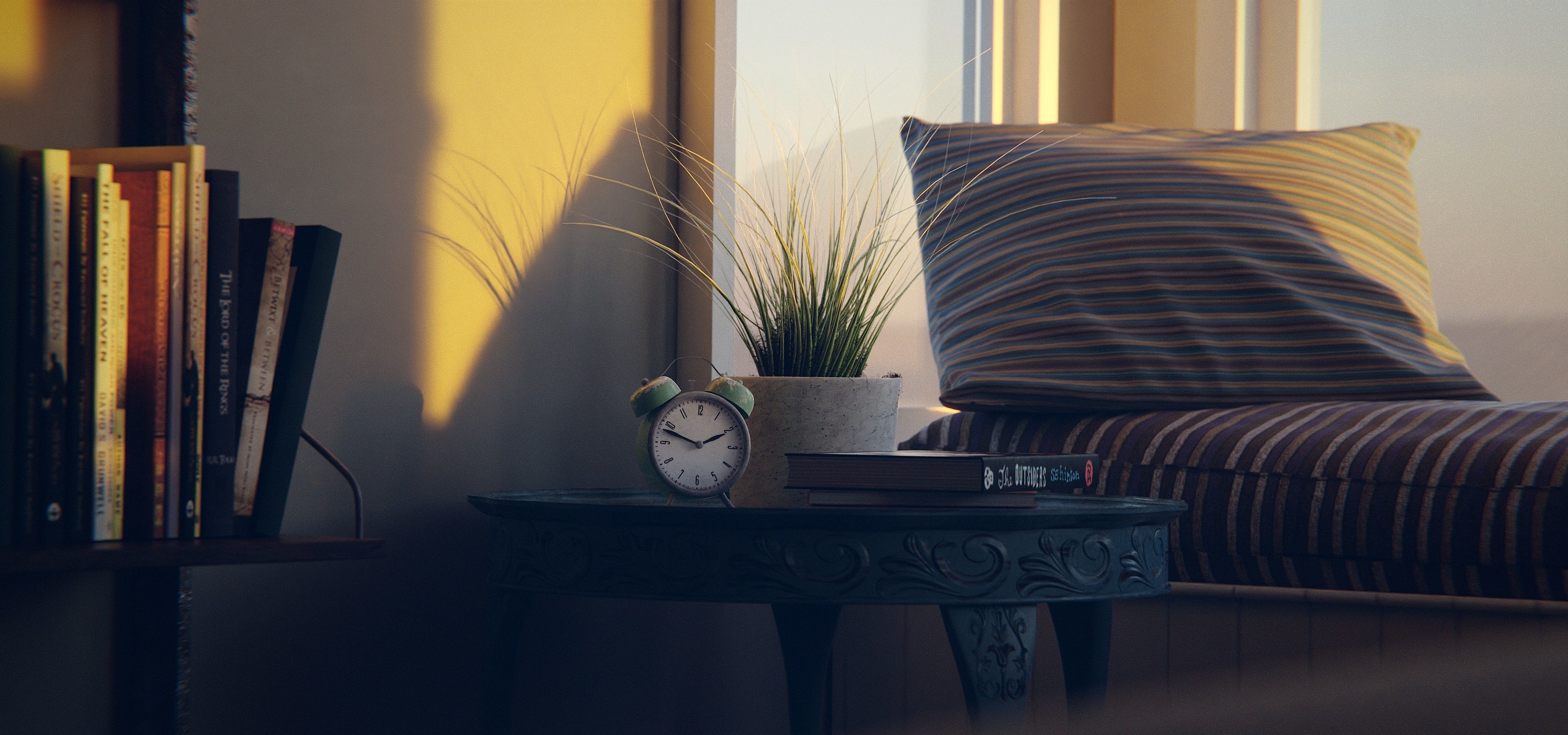 Cozy Room Free 3D model_6