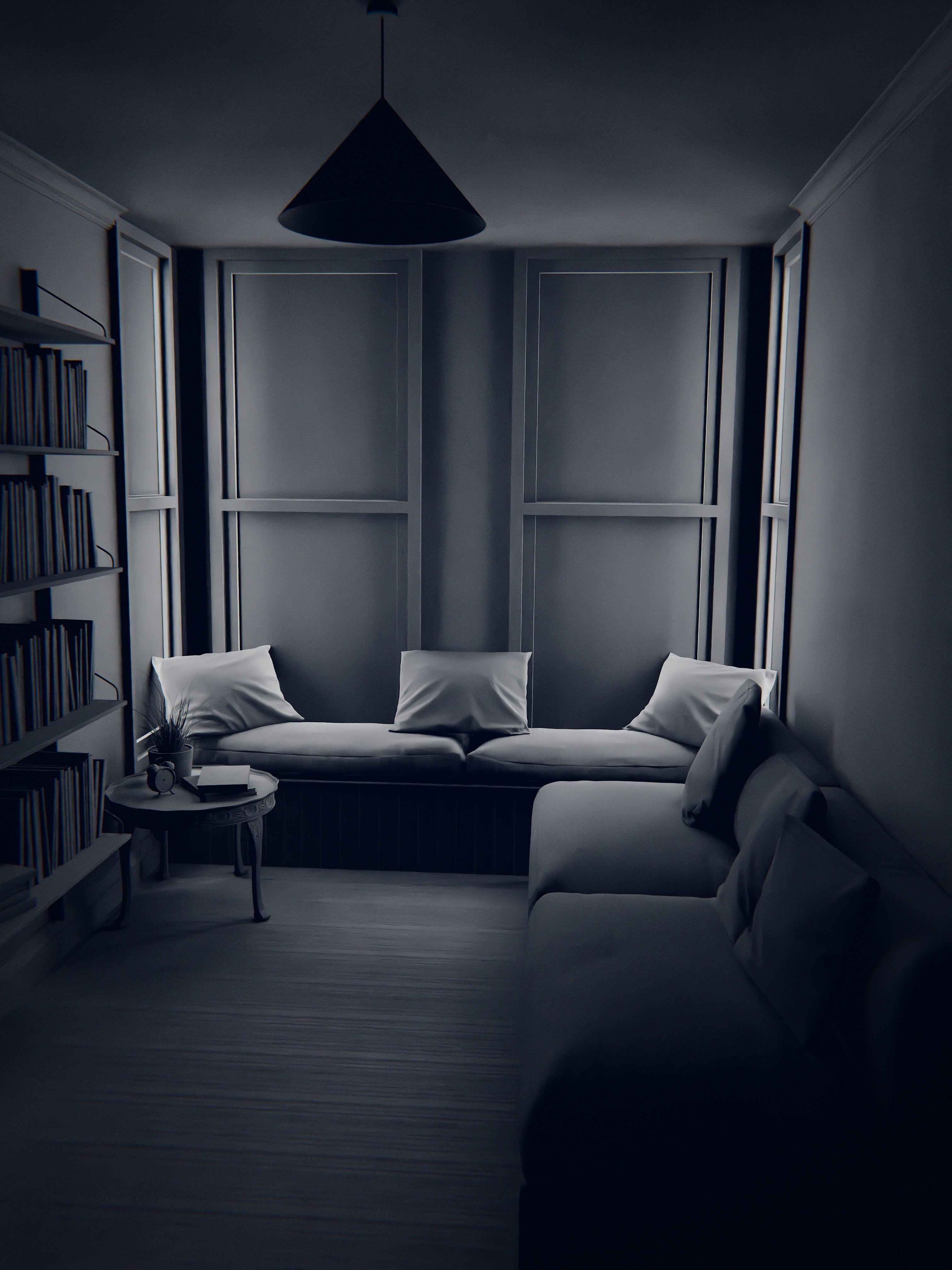 Cozy Room Free 3D model_1