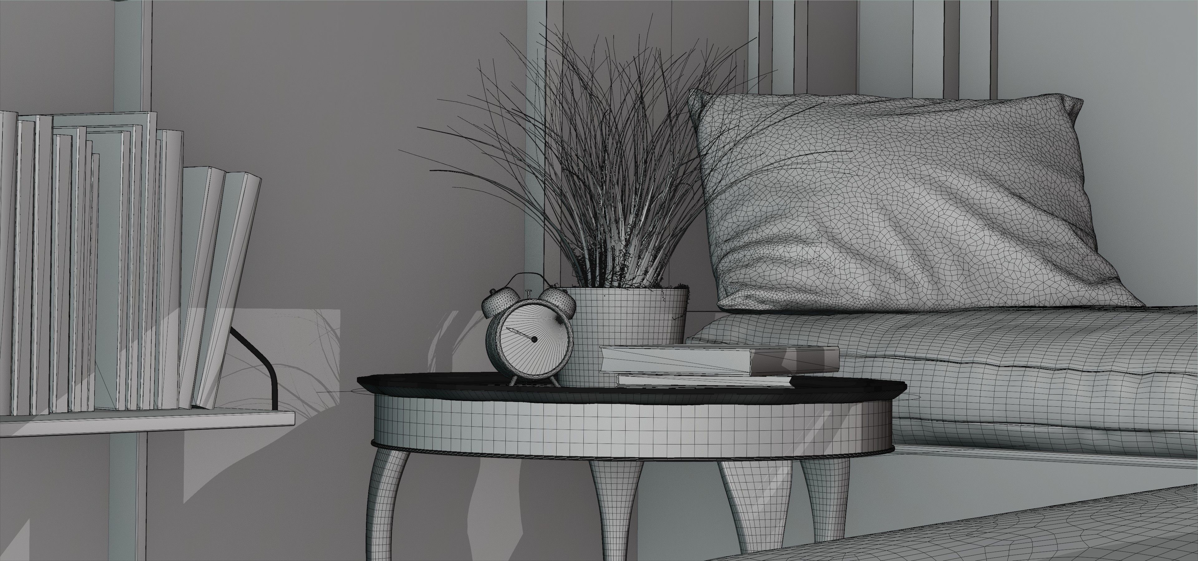 Cozy Room Free 3D model_8