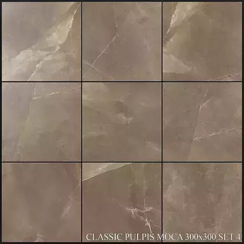 Yurtbay Seramik Classic Pulpis Moca 300x300 Set 4 3D model