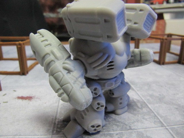 CHIBI-TECH SD - DELTAN HVY PLASMA GUNPOD          3D print model_3