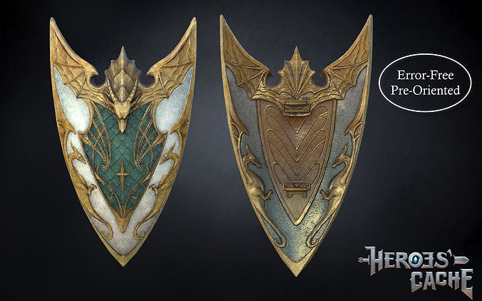 Monster Hunter World - Royal Nova Shield 3D print model