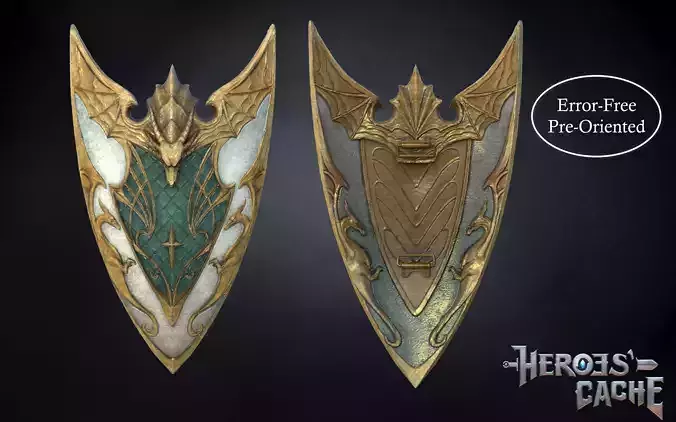 Monster Hunter World - Royal Nova Shield 3D print model