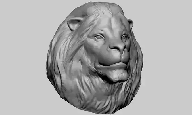 Lion Bust