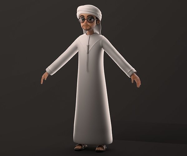 arabian Boy 3D model
