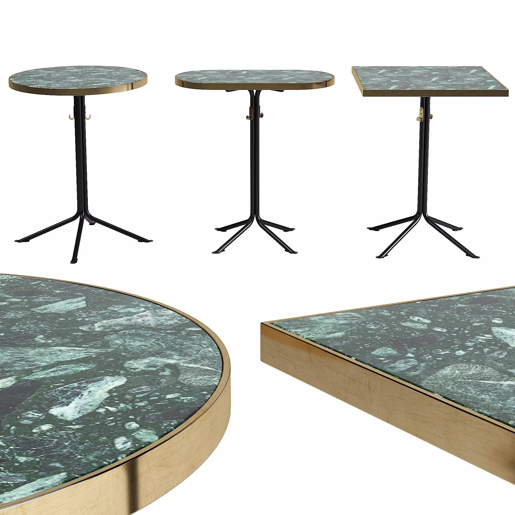 Odeon bistro table 3D model
