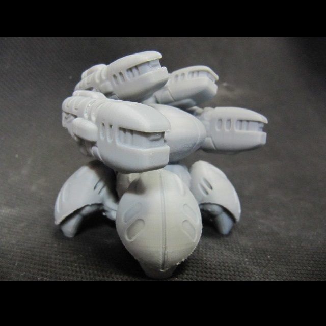 CHIBI-TECH SD - DELTAN ULTRA-HVY PLASMA GUNPOD 3D print model_5