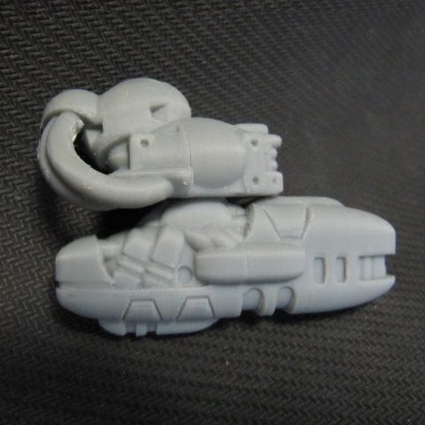 CHIBI-TECH SD - DELTAN ULTRA-HVY PLASMA GUNPOD 3D print model_9