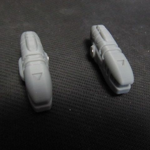 CHIBI-TECH SD - DELTAN ULTRA-HVY PLASMA GUNPOD 3D print model_7